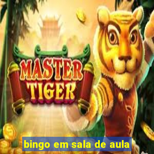 bingo em sala de aula